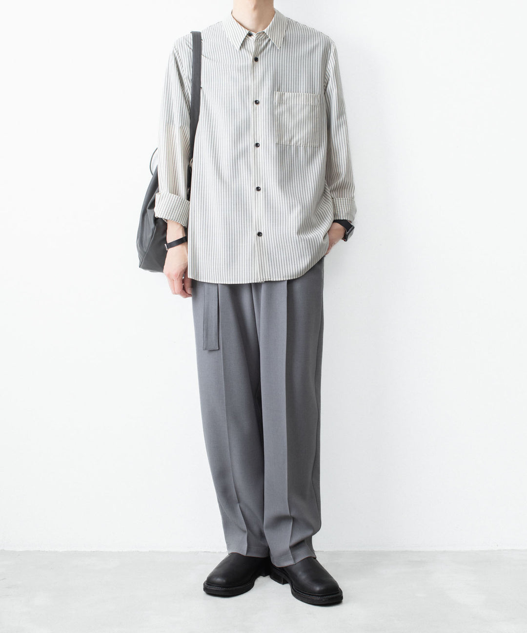 ATTACHMENT / EXCLUSIVE ITEMアタッチメントのPE LIGHT TROPICAL EASY TROUSERS - L.GRAYの公式通販サイトsession福岡セレクトショップ