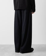 画像をギャラリービューアに読み込む, ATTACHMENT アタッチメントのPE STRETCH RIB WIDE LOUNGE TROUSERS - D.NAVY 公式通販サイトsession福岡セレクトショップ
