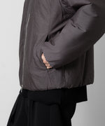 画像をギャラリービューアに読み込む, ATTACHMENT アタッチメントのWO/NY VOILE PADDING BOMBER JACKET - GRAY 公式通販サイトsession福岡セレクトショップ
