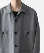 画像をギャラリービューアに読み込む, ATTACHMENT / EXCLUSIVE ITEMアタッチメントのPE LIGHT TROPICAL OVERSIZED SHIRT BLOUSON - L.GRAYの公式通販サイトsession福岡セレクトショップ
