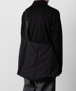 【ATTACHMENT】ATTACHMENT アタッチメントの- 限定 - PADDING NYLON WEATHER SHOULDER SHOPPING BAG - BLACK 公式通販サイトsession福岡セレクトショップ