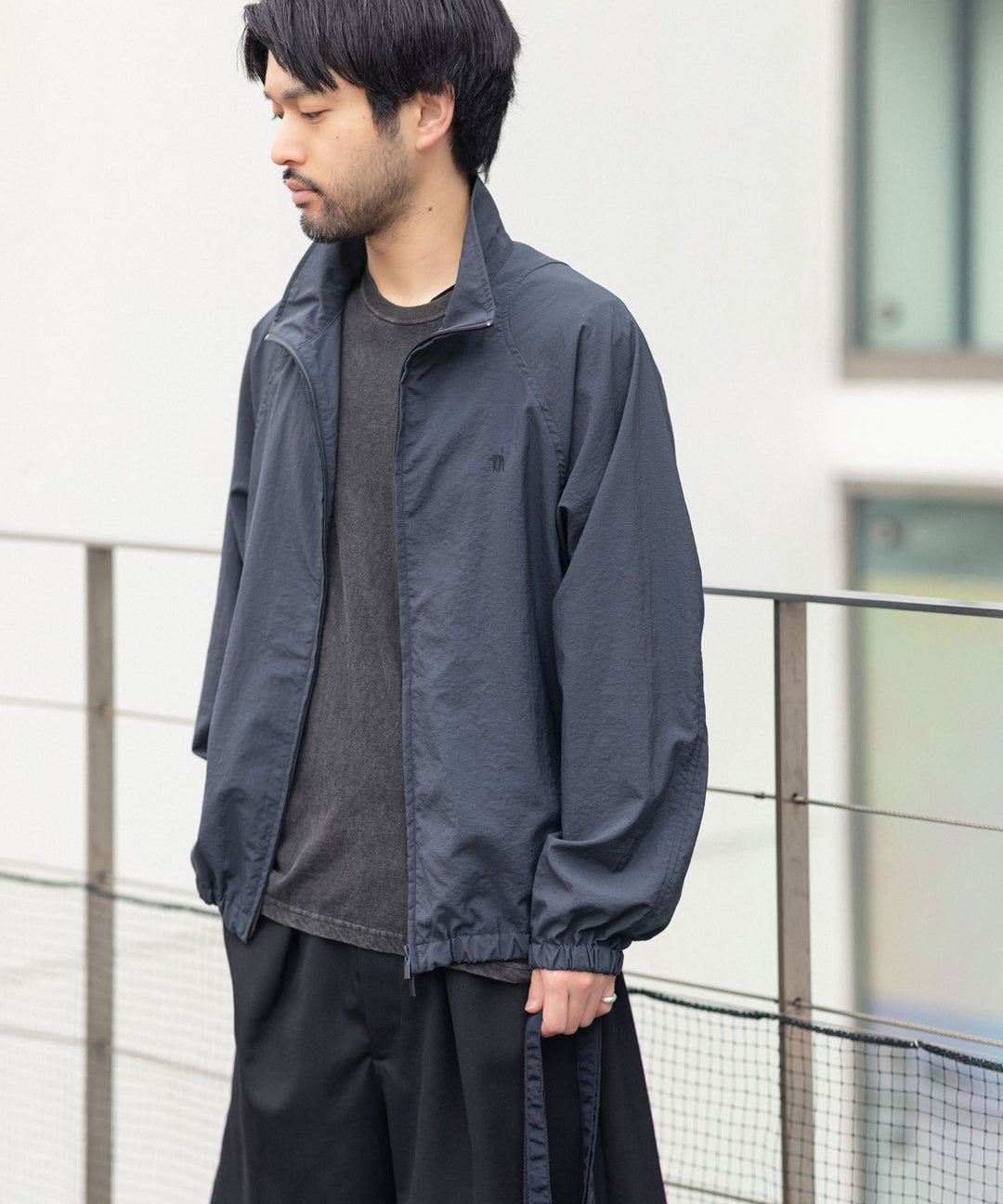 VEIN ヴェインのPIGMENT DYED NY WEATHER TRACK JKT - D.NAVYの公式通販サイトsession福岡セレクトショップ