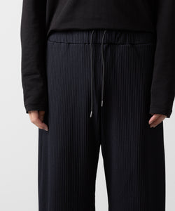 ATTACHMENT アタッチメントのPE STRETCH RIB WIDE LOUNGE TROUSERS - D.NAVY 公式通販サイトsession福岡セレクトショップ