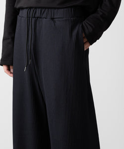 ATTACHMENT アタッチメントのPE STRETCH RIB WIDE LOUNGE TROUSERS - D.NAVY 公式通販サイトsession福岡セレクトショップ