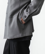 画像をギャラリービューアに読み込む, ATTACHMENT / EXCLUSIVE ITEMアタッチメントのPE LIGHT TROPICAL OVERSIZED SHIRT BLOUSON - L.GRAYの公式通販サイトsession福岡セレクトショップ
