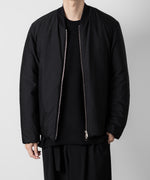 画像をギャラリービューアに読み込む, ATTACHMENT アタッチメントのWO/NY VOILE PADDING BOMBER JACKET - BLACK 公式通販サイトsession福岡セレクトショップ
