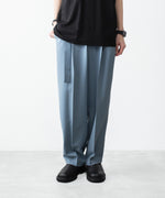 画像をギャラリービューアに読み込む, ATTACHMENT / EXCLUSIVE ITEMアタッチメントのPE LIGHT TROPICAL EASY TROUSERS - L.BLUEの公式通販サイトsession福岡セレクトショップ
