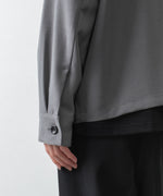 画像をギャラリービューアに読み込む, ATTACHMENT / EXCLUSIVE ITEMアタッチメントのPE LIGHT TROPICAL OVERSIZED SHIRT BLOUSON - L.GRAYの公式通販サイトsession福岡セレクトショップ
