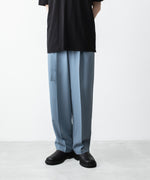 画像をギャラリービューアに読み込む, ATTACHMENT / EXCLUSIVE ITEMアタッチメントのPE LIGHT TROPICAL EASY TROUSERS - L.BLUEの公式通販サイトsession福岡セレクトショップ
