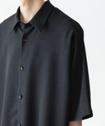 画像をギャラリービューアに読み込む, ATTACHMENT / EXCLUSIVE ITEMアタッチメントのPE LIGHT TROPICAL DOLMAN SLEEVE REGULAR COLLAR SHIRT S/S - BLACKの公式通販サイトsession福岡セレクトショップ
