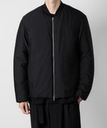 画像をギャラリービューアに読み込む, ATTACHMENT アタッチメントのWO/NY VOILE PADDING BOMBER JACKET - BLACK 公式通販サイトsession福岡セレクトショップ
