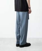 画像をギャラリービューアに読み込む, ATTACHMENT / EXCLUSIVE ITEMアタッチメントのPE LIGHT TROPICAL EASY TROUSERS - L.BLUEの公式通販サイトsession福岡セレクトショップ
