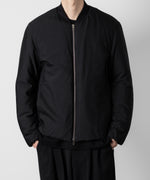 画像をギャラリービューアに読み込む, ATTACHMENT アタッチメントのWO/NY VOILE PADDING BOMBER JACKET - BLACK 公式通販サイトsession福岡セレクトショップ
