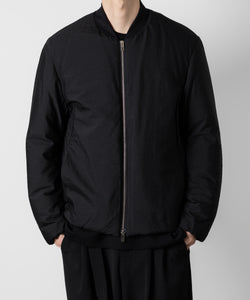 ATTACHMENT アタッチメントのWO/NY VOILE PADDING BOMBER JACKET - BLACK 公式通販サイトsession福岡セレクトショップ