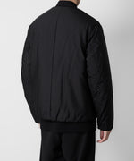 画像をギャラリービューアに読み込む, ATTACHMENT アタッチメントのWO/NY VOILE PADDING BOMBER JACKET - BLACK 公式通販サイトsession福岡セレクトショップ
