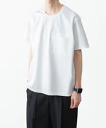 画像をギャラリービューアに読み込む, ATTACHMENT / EXCLUSIVE ITEMアタッチメントのCOMPRESSED COTTON REGULAR FIT TEE S/S - WHITEの公式通販サイトsession福岡セレクトショップ
