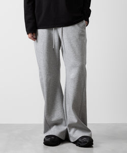 ATTACHMENT アタッチメントのCO/PE DOUBLE KNIT THREE DIMENSIONAL WIDE PANTS - X.GRAY 公式通販サイトsession福岡セレクトショップ