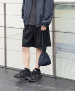 画像をギャラリービューアに読み込む, ATTACHMENT / EXCLUSIVE ITEMアタッチメントのPE LIGHT TROPICAL EASY SHORTS - BLACKの公式通販サイトsession福岡セレクトショップ
