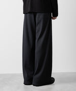 画像をギャラリービューアに読み込む, ATTACHMENT アタッチメントのPE STRETCH RIB WIDE LOUNGE TROUSERS - D.GRAY 公式通販サイトsession福岡セレクトショップ
