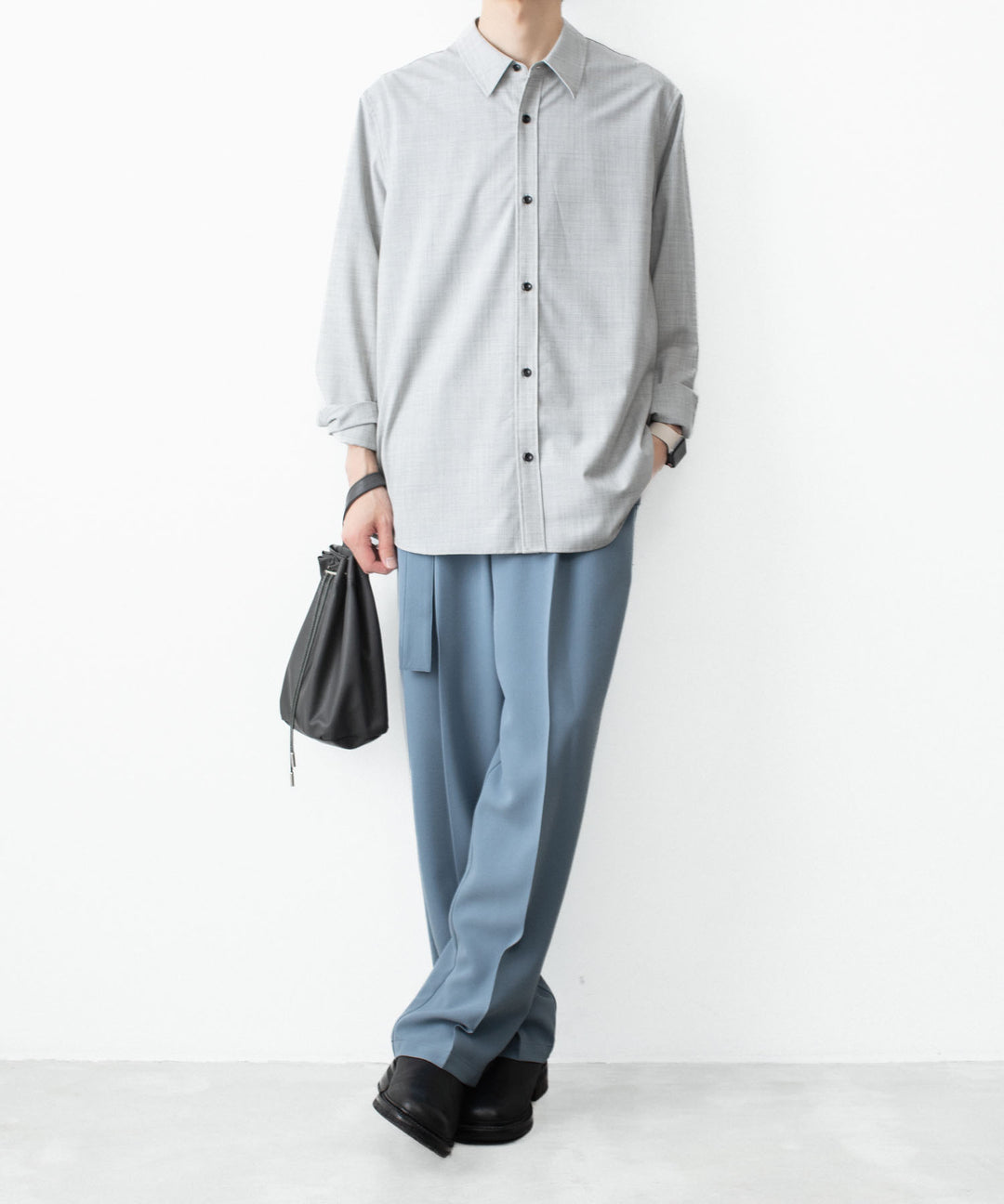 ATTACHMENT / EXCLUSIVE ITEMアタッチメントのPE LIGHT TROPICAL EASY TROUSERS - L.BLUEの公式通販サイトsession福岡セレクトショップ