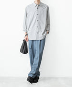 画像をギャラリービューアに読み込む, ATTACHMENT / EXCLUSIVE ITEMアタッチメントのPE LIGHT TROPICAL EASY TROUSERS - L.BLUEの公式通販サイトsession福岡セレクトショップ
