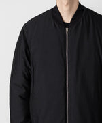 画像をギャラリービューアに読み込む, ATTACHMENT アタッチメントのWO/NY VOILE PADDING BOMBER JACKET - BLACK 公式通販サイトsession福岡セレクトショップ
