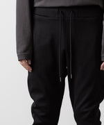 画像をギャラリービューアに読み込む, ATTACHMENT アタッチメントのCO/PE DOUBLE KNIT THREE DIMENSIONAL JOGGER PANTS - BLACK 公式通販サイトsession福岡セレクトショップ
