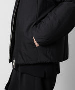 画像をギャラリービューアに読み込む, ATTACHMENT アタッチメントのWO/NY VOILE PADDING BOMBER JACKET - BLACK 公式通販サイトsession福岡セレクトショップ
