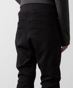 画像をギャラリービューアに読み込む, ATTACHMENT アタッチメントのCO/PE DOUBLE KNIT THREE DIMENSIONAL JOGGER PANTS - BLACK 公式通販サイトsession福岡セレクトショップ
