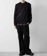 画像をギャラリービューアに読み込む, ATTACHMENT アタッチメントのCO/PE DOUBLE KNIT THREE DIMENSIONAL WIDE PANTS - BLACK 公式通販サイトsession福岡セレクトショップ
