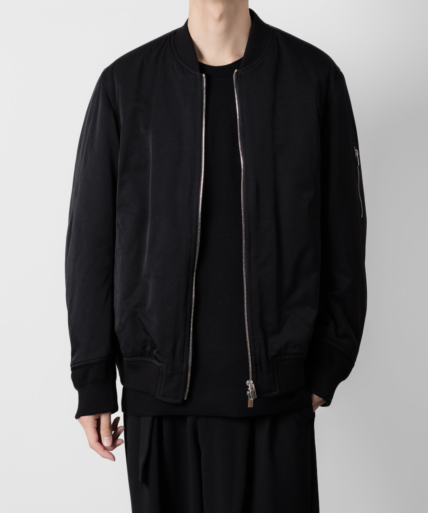 ATTACHMENT アタッチメントのNY/CO TWILL MA-1 - BLACKの公式通販サイトsession福岡セレクトショップ