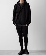 画像をギャラリービューアに読み込む, ATTACHMENT アタッチメントのCO/PE DOUBLE KNIT THREE DIMENSIONAL JOGGER PANTS - BLACK 公式通販サイトsession福岡セレクトショップ
