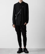 画像をギャラリービューアに読み込む, ATTACHMENT アタッチメントのCO/PE DOUBLE KNIT THREE DIMENSIONAL JOGGER PANTS - BLACK 公式通販サイトsession福岡セレクトショップ
