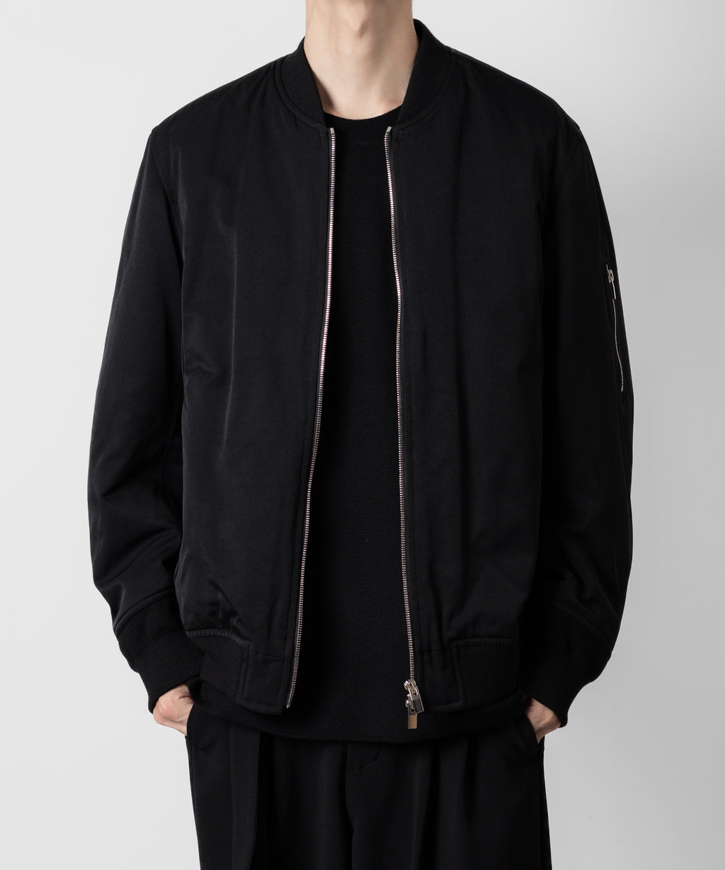 ATTACHMENT アタッチメントのNY/CO TWILL MA-1 - BLACKの公式通販サイトsession福岡セレクトショップ