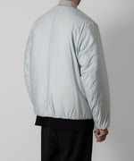 画像をギャラリービューアに読み込む, 【 ATTACHMENT 】WO/NY VOILE PADDING BOMBER JACKET - L.GREEN
