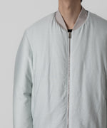 画像をギャラリービューアに読み込む, ATTACHMENT アタッチメントのWO/NY VOILE PADDING BOMBER JACKET - L.GREEN 公式通販サイトsession福岡セレクトショップ
