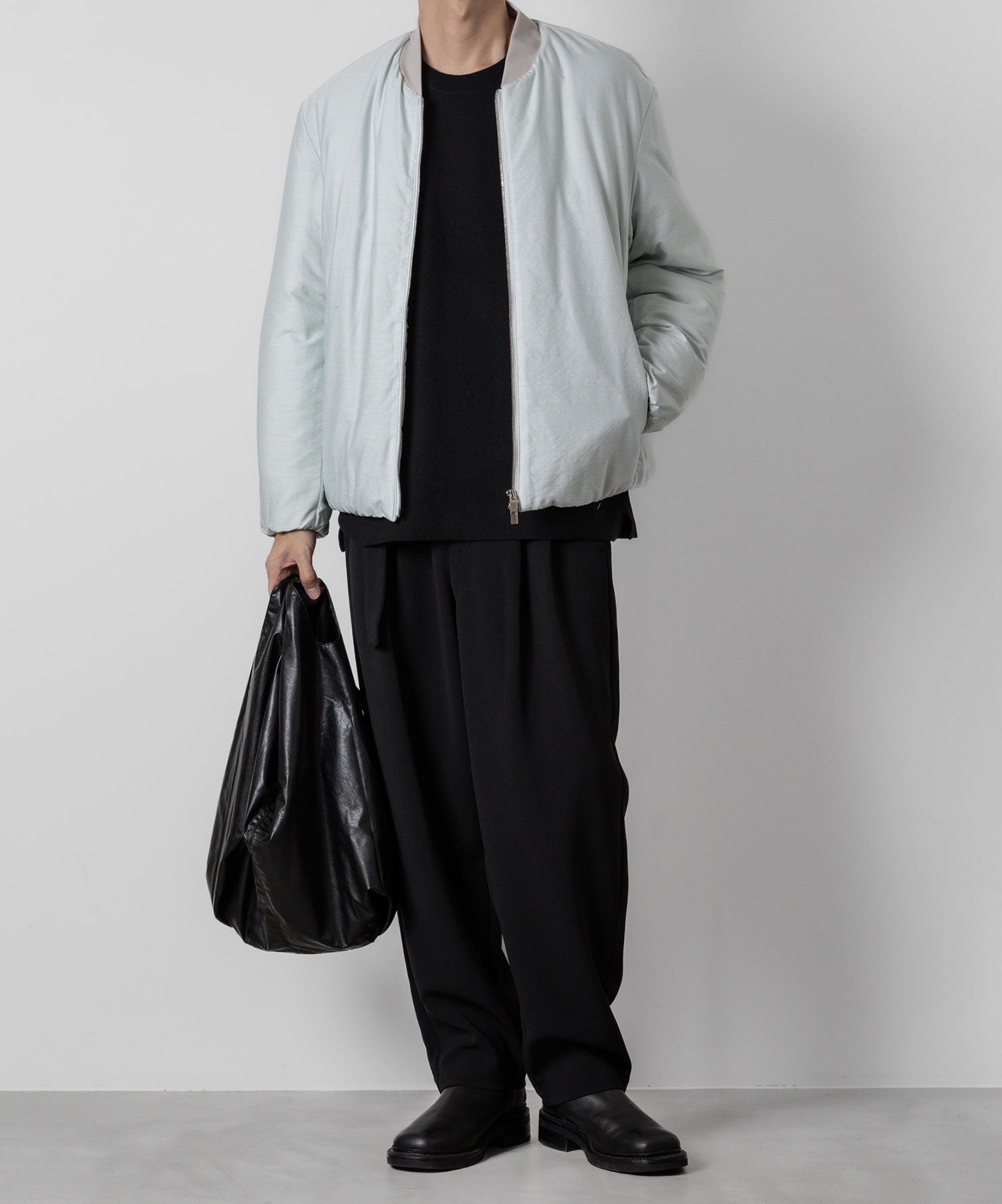 ATTACHMENT アタッチメントのWO/NY VOILE PADDING BOMBER JACKET - L.GREEN 公式通販サイトsession福岡セレクトショップ