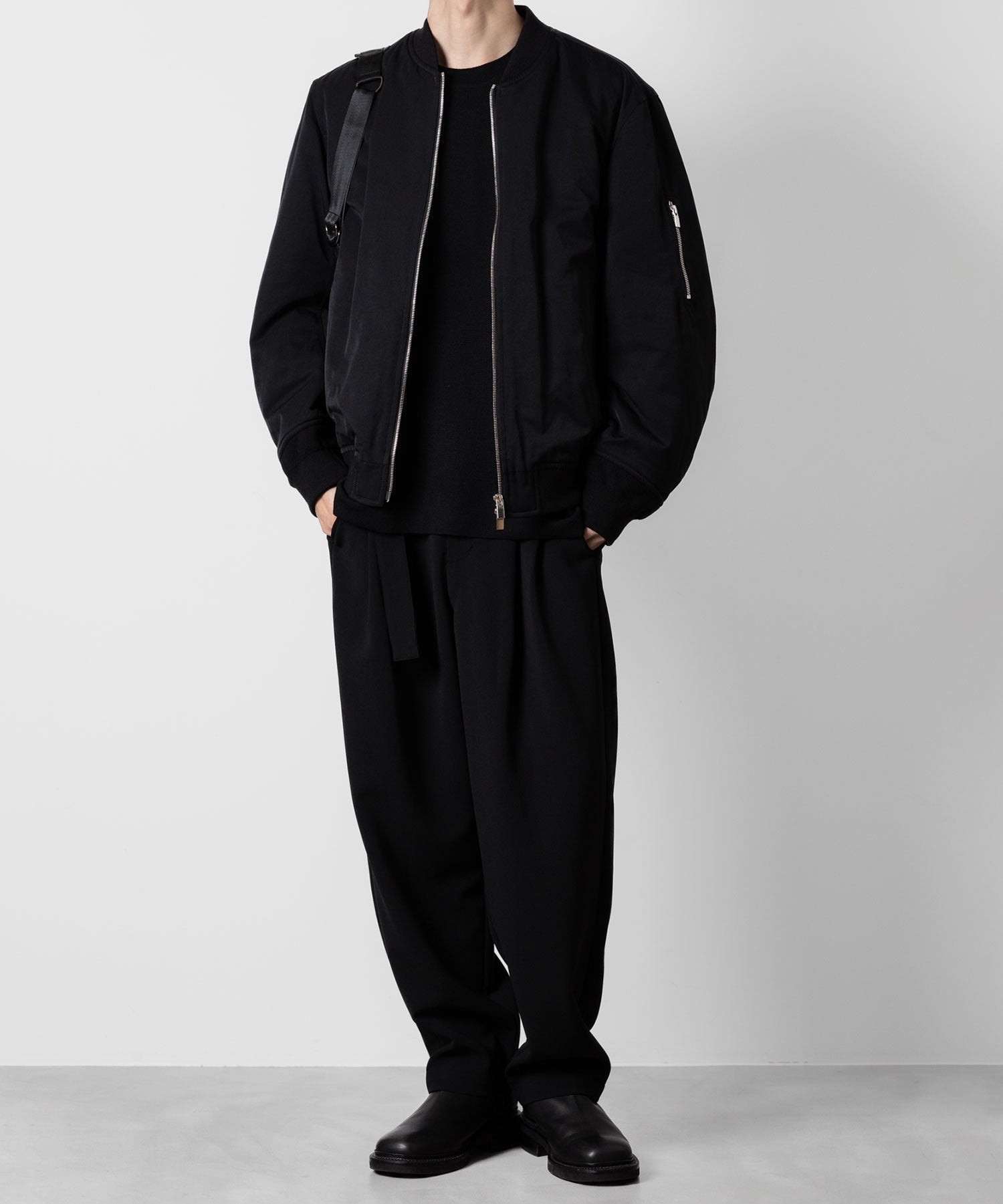 ATTACHMENT アタッチメントのNY/CO TWILL MA-1 - BLACKの公式通販サイトsession福岡セレクトショップ