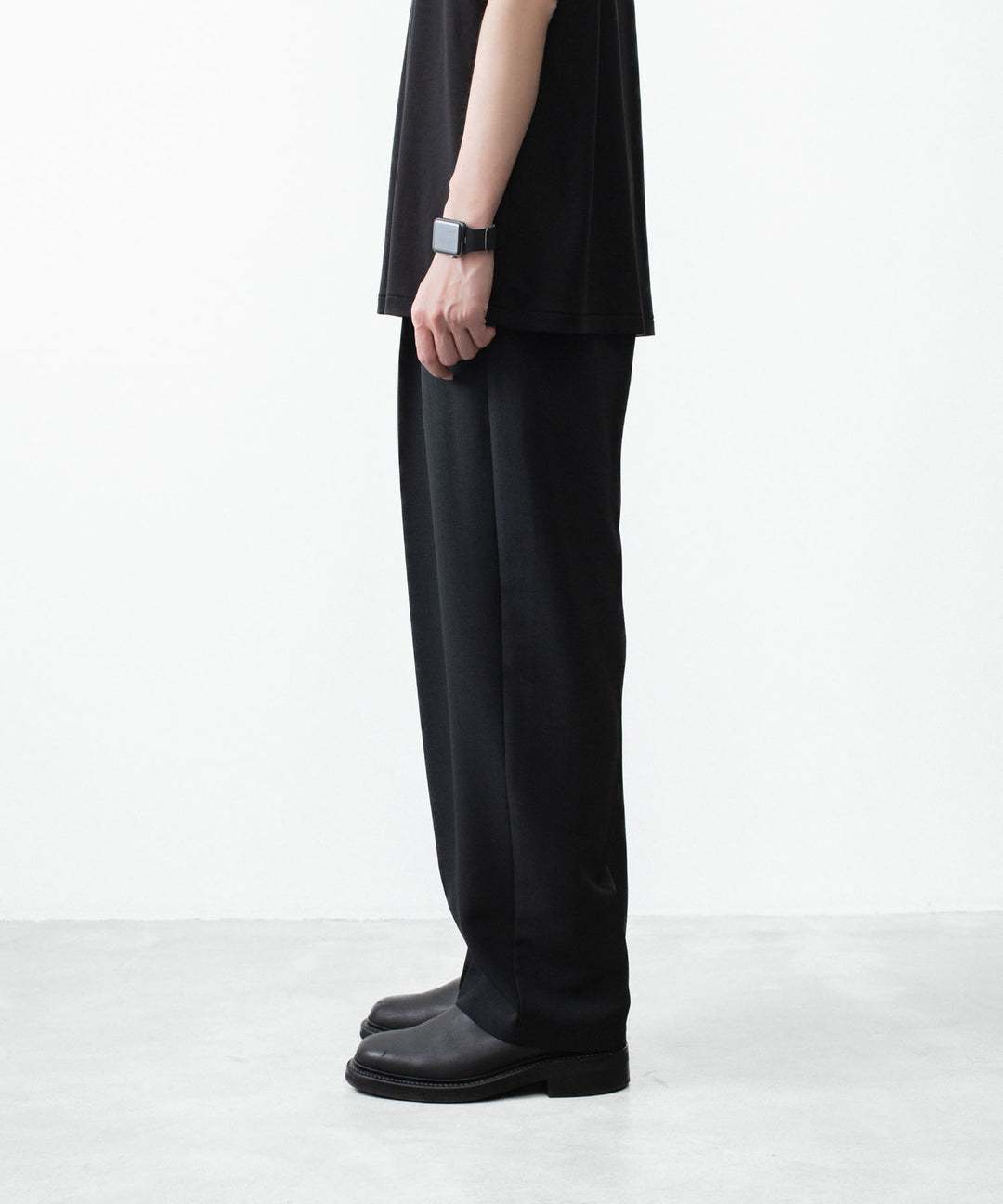 ATTACHMENT / EXCLUSIVE ITEMアタッチメントのPE LIGHT TROPICAL EASY TROUSERS - BLACKの公式通販サイトsession福岡セレクトショップ