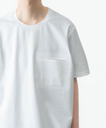 画像をギャラリービューアに読み込む, ATTACHMENT / EXCLUSIVE ITEMアタッチメントのCOMPRESSED COTTON REGULAR FIT TEE S/S - WHITEの公式通販サイトsession福岡セレクトショップ
