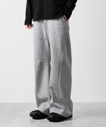 画像をギャラリービューアに読み込む, ATTACHMENT アタッチメントのCO/PE DOUBLE KNIT THREE DIMENSIONAL WIDE PANTS - X.GRAY 公式通販サイトsession福岡セレクトショップ
