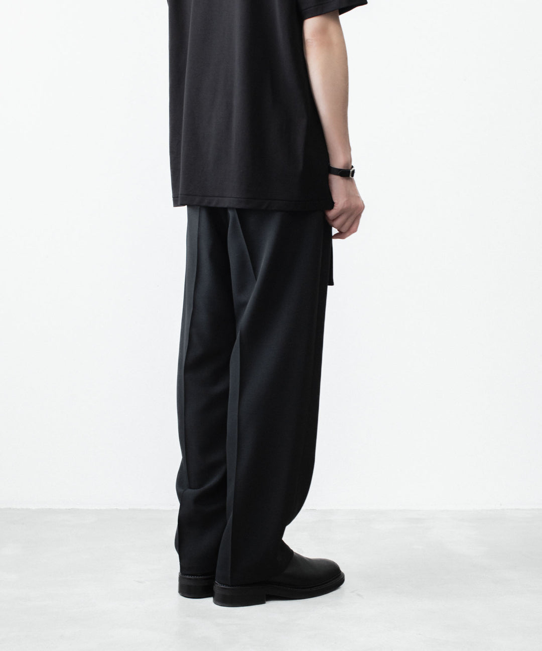 ATTACHMENT / EXCLUSIVE ITEMアタッチメントのPE LIGHT TROPICAL EASY TROUSERS - BLACKの公式通販サイトsession福岡セレクトショップ