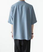 画像をギャラリービューアに読み込む, ATTACHMENT / EXCLUSIVE ITEMアタッチメントのPE LIGHT TROPICAL DOLMAN SLEEVE REGULAR COLLAR SHIRT S/S - L.BLUEの公式通販サイトsession福岡セレクトショップ
