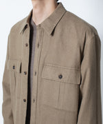 画像をギャラリービューアに読み込む, ATTACHMENT アタッチメントのRY/CO/SI FLANNEL PADDING L/S SHIRT - CAMELの公式通販サイトsession福岡セレクトショップ
