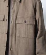 画像をギャラリービューアに読み込む, ATTACHMENT アタッチメントのRY/CO/SI FLANNEL PADDING L/S SHIRT - CAMELの公式通販サイトsession福岡セレクトショップ
