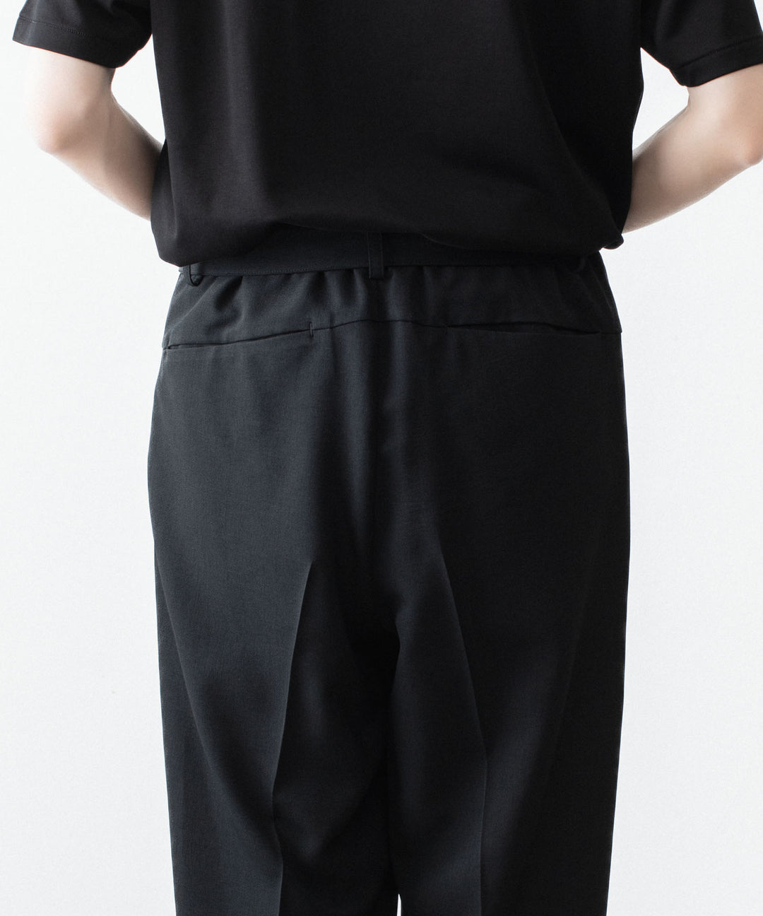 ATTACHMENT / EXCLUSIVE ITEMアタッチメントのPE LIGHT TROPICAL EASY TROUSERS - BLACKの公式通販サイトsession福岡セレクトショップ