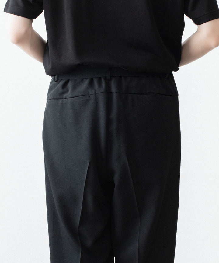 ATTACHMENT / EXCLUSIVE ITEMアタッチメントのPE LIGHT TROPICAL EASY TROUSERS - BLACKの公式通販サイトsession福岡セレクトショップ