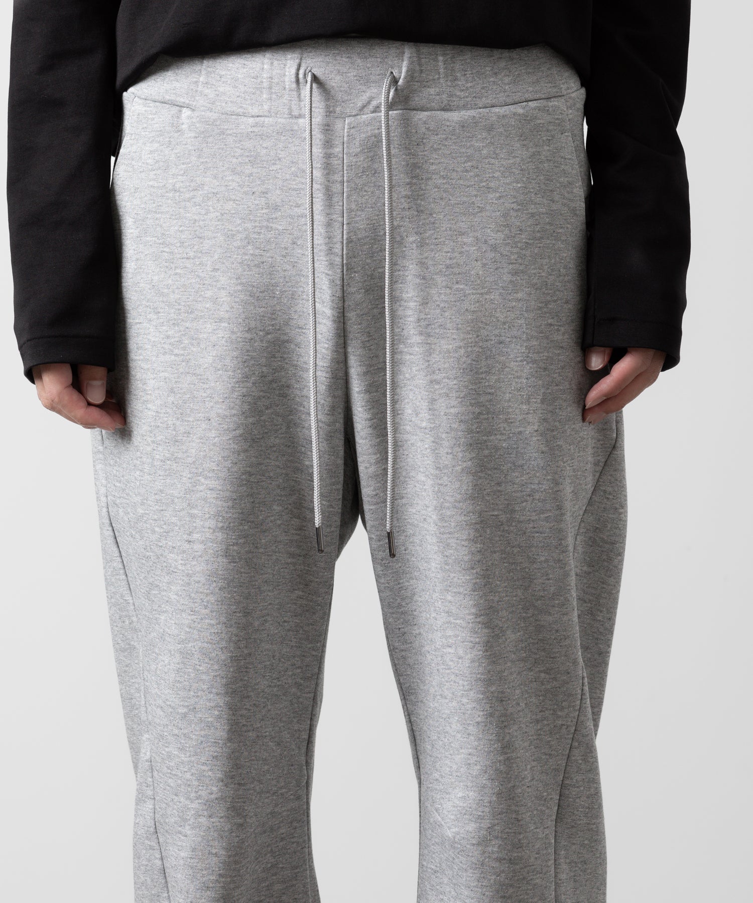 ATTACHMENT アタッチメントのCO/PE DOUBLE KNIT THREE DIMENSIONAL WIDE PANTS - X.GRAY 公式通販サイトsession福岡セレクトショップ