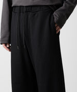 画像をギャラリービューアに読み込む, ATTACHMENT アタッチメントのPE STRETCH RIB WIDE LOUNGE TROUSERS - BLACK 公式通販サイトsession福岡セレクトショップ
