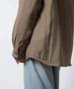 画像をギャラリービューアに読み込む, ATTACHMENT アタッチメントのRY/CO/SI FLANNEL PADDING L/S SHIRT - CAMELの公式通販サイトsession福岡セレクトショップ
